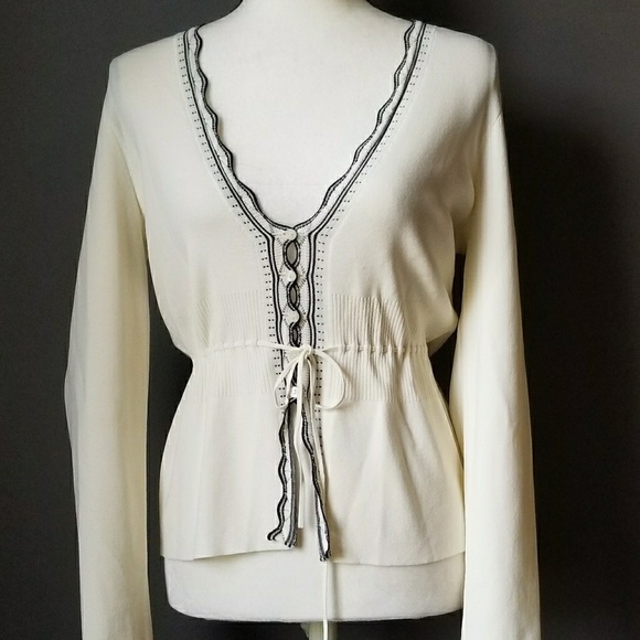 LOFT Sweaters - LOFT Ann Taylor off white cardigan